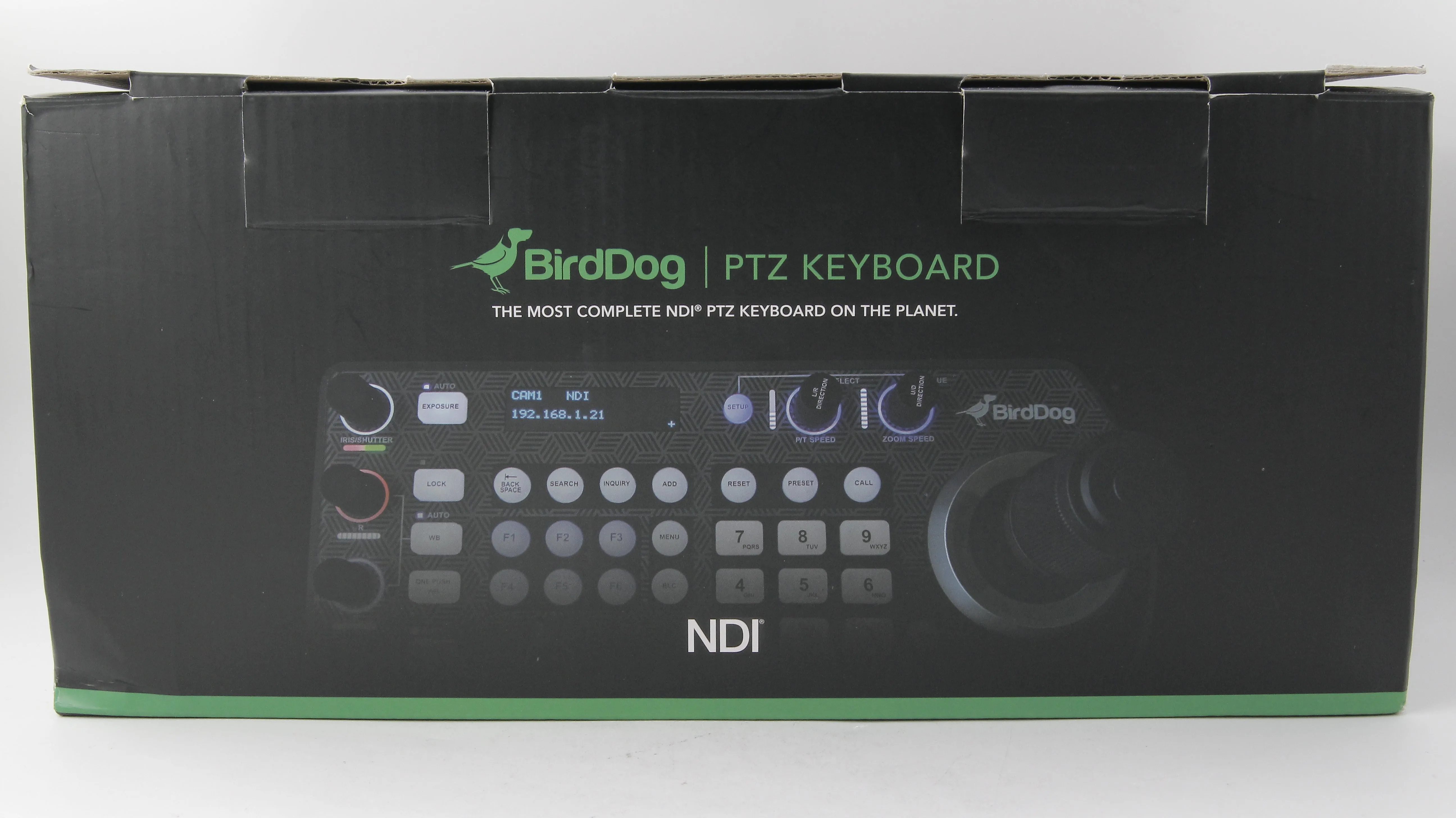 *** OPENBOX *** BirdDog PTZ Keyboard