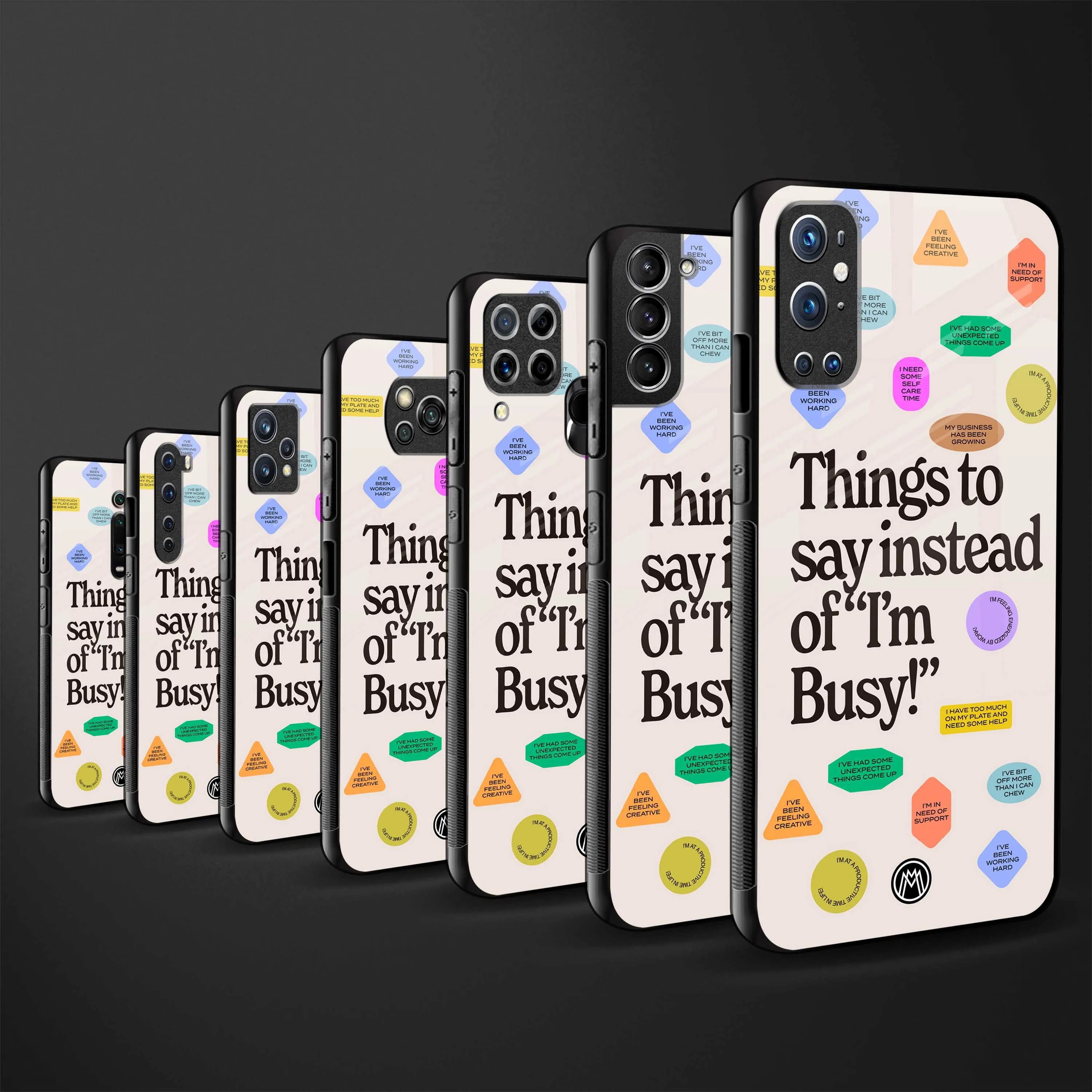 10 Things To Say Phone Case for Samsung Galaxy S10  | Glass Case