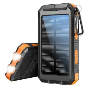 10000 Mah Portable Solar Power Bank