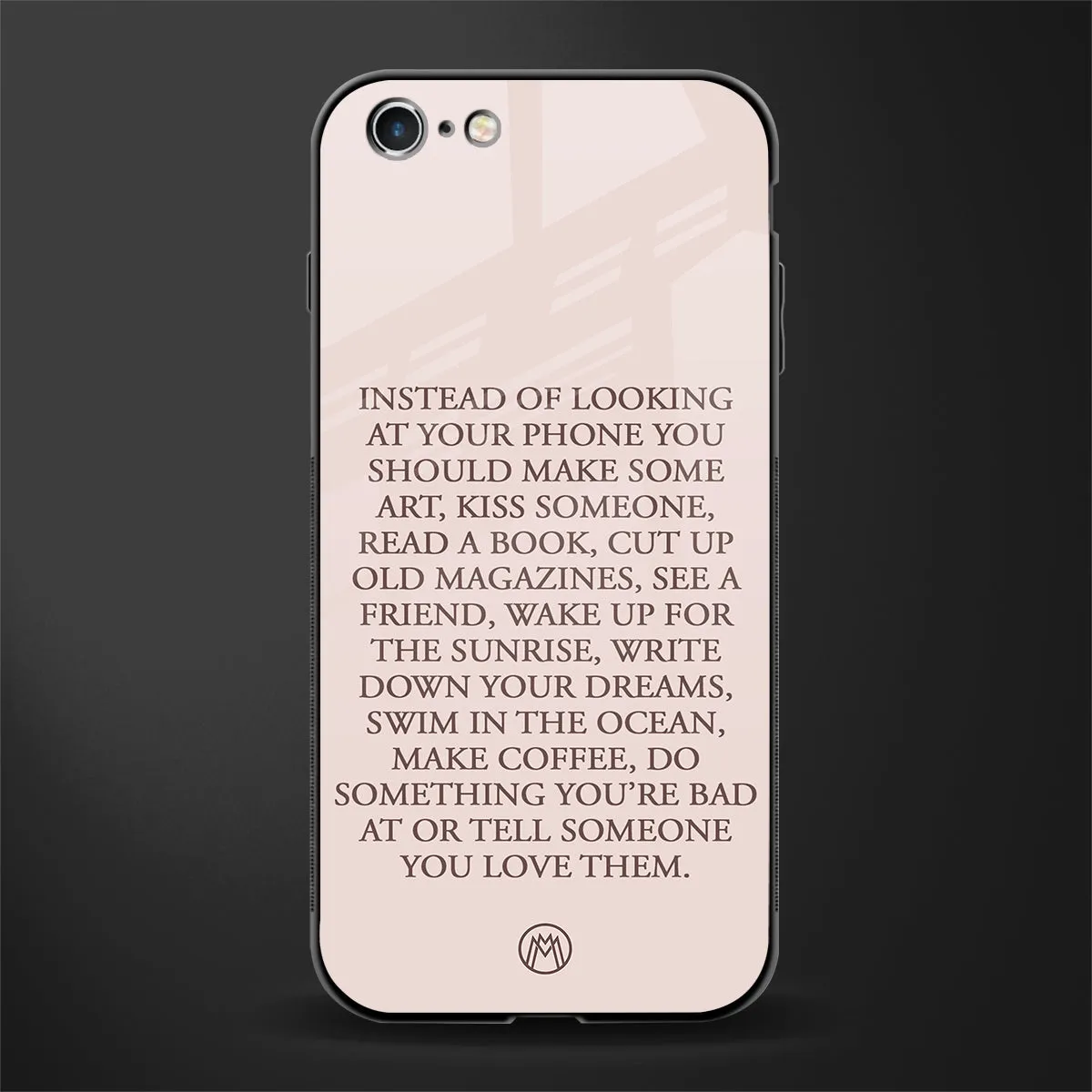 11 Things To Do Phone Case for IPhone 6 Plus | Glass Case