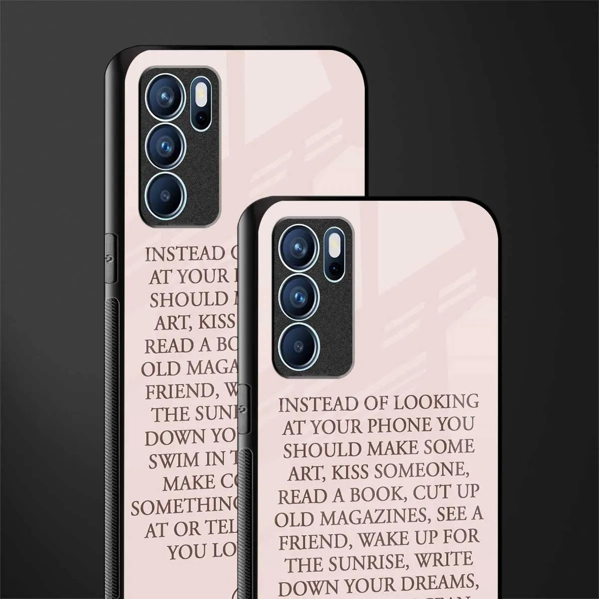 11 Things To Do Phone Case for OPPO Reno6 Pro 5G | Glass Case