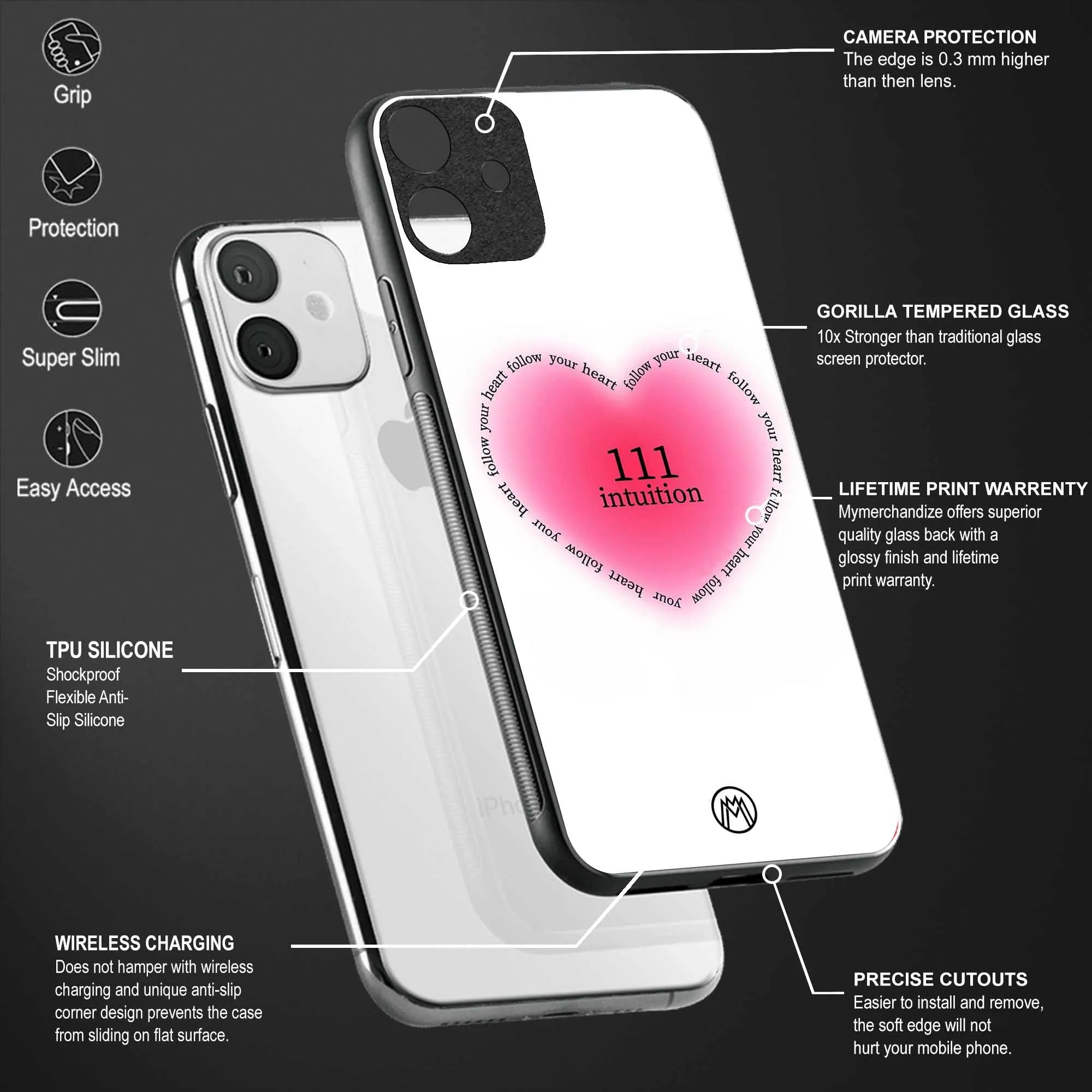 111 Intuition Phone Case for iPhone 11 | Glass Case