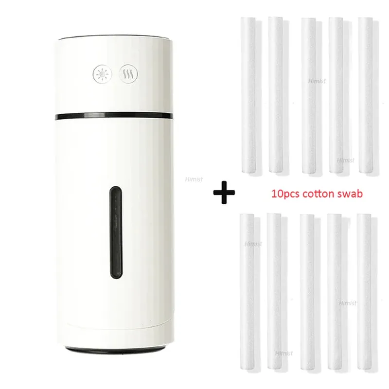 260ML Wireless Air Humidifier USB Aromatherapy Diffuser 1000Mah Rechargeable Battery Ultrasonic Cool Mist Maker Quiet Fogger