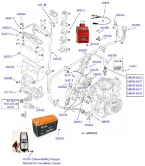 34. 265148 Rotax Battery Charger