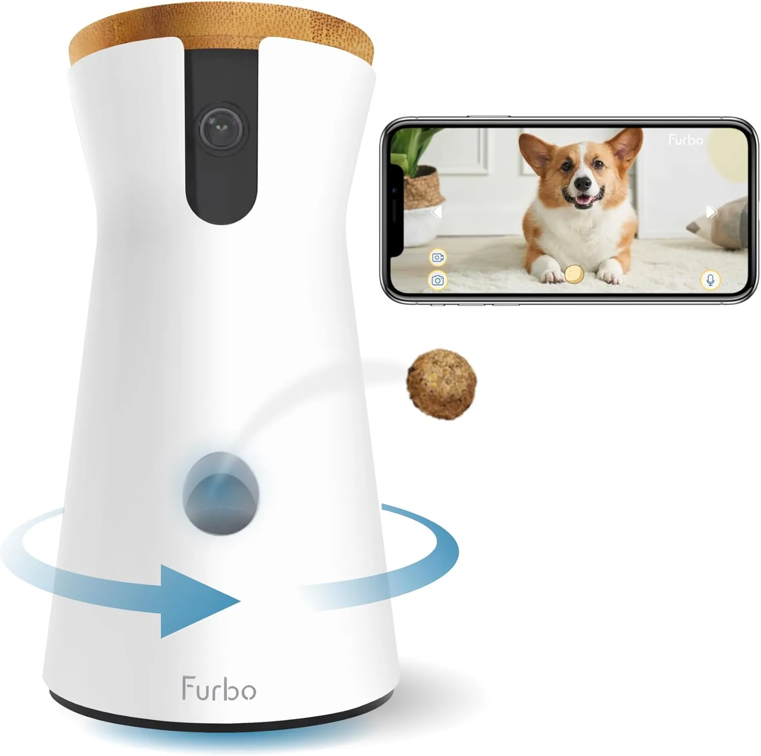 360° Dog Camera: Home Security Camera