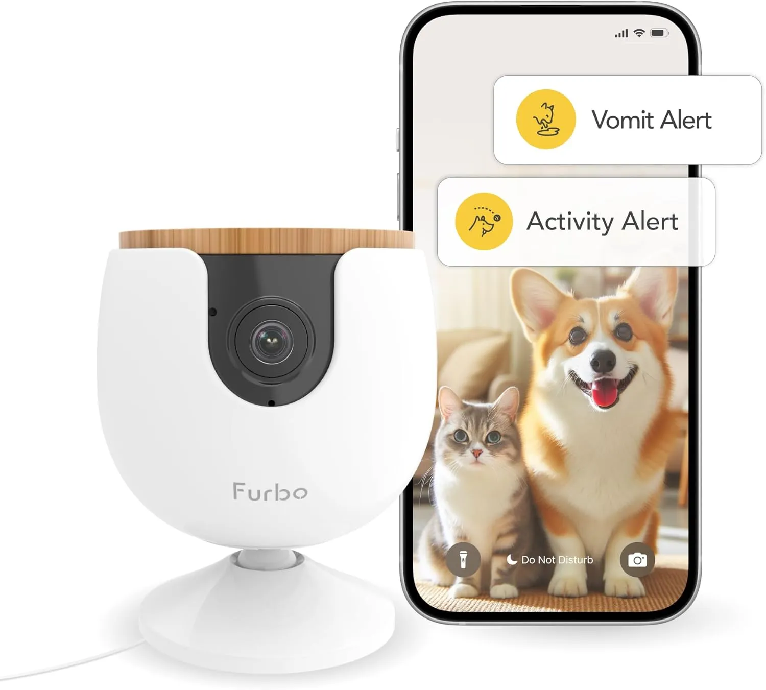 360° Dog Camera: Home Security Camera