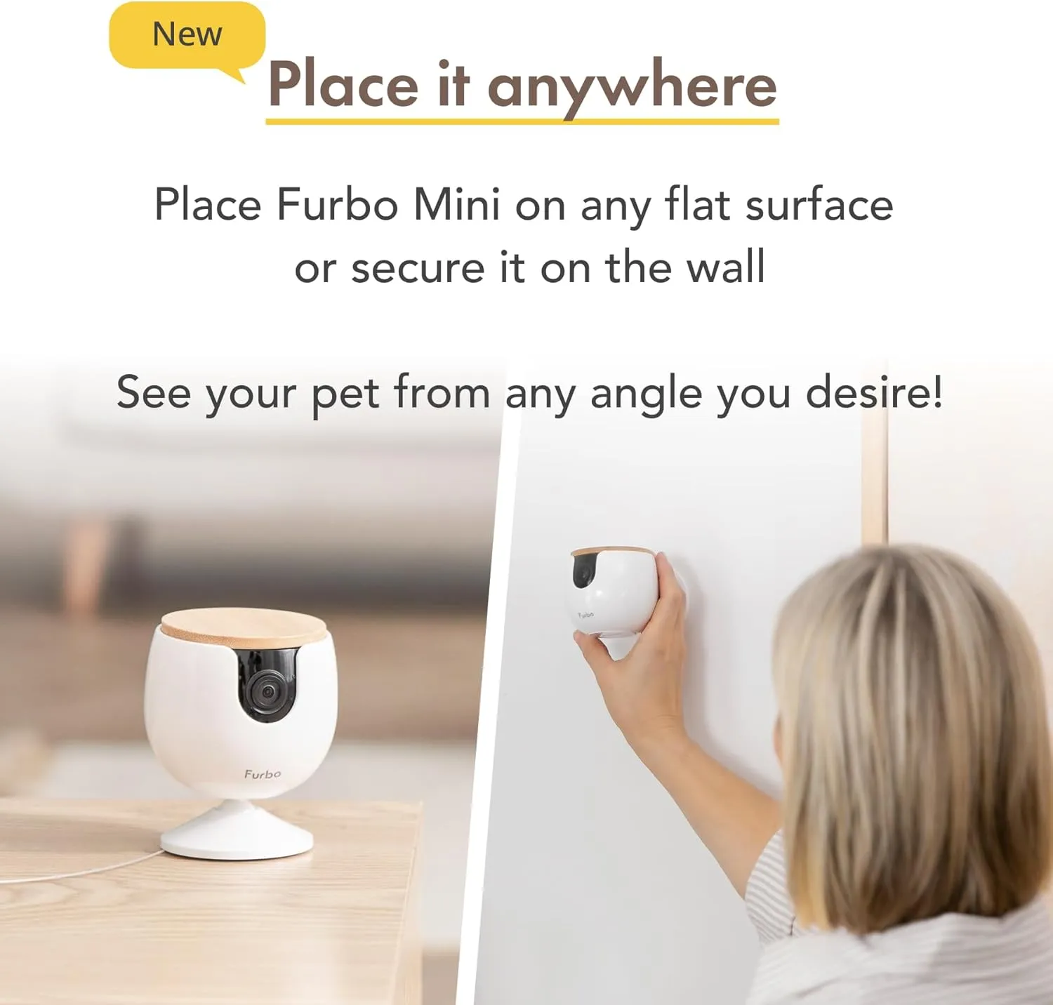 360° Dog Camera: Home Security Camera