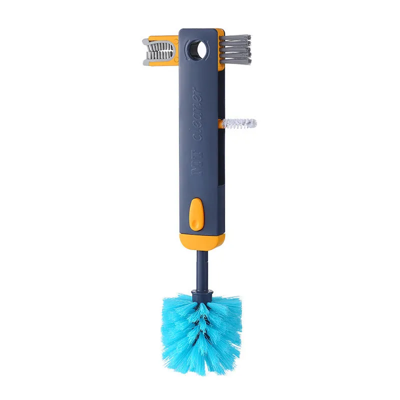 4-in-1 Bottle Cleaner Brush – Multifunctional Silicone Cleaning Tool