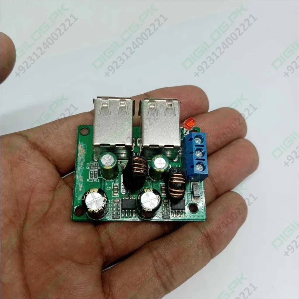 4 Usb Port A5268 Chip Step Down Transformer Converter Board Module Dc 12v 24v 40v To 5v 5a 25w For Mp3/mp4 Phone Car Equipment