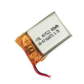 400mAH 3.7v Lipo Rechargeable Battery