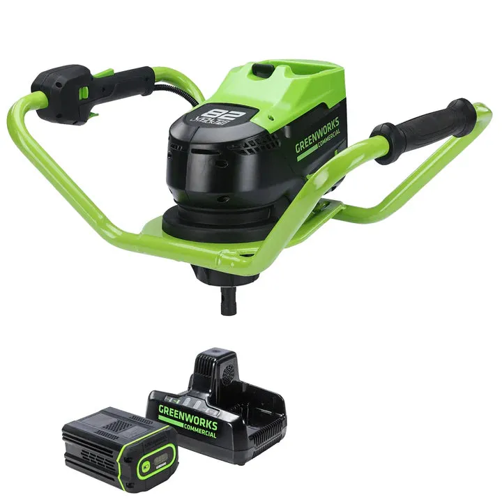 82V Earth Auger Kit with 4Ah Battery and Dual Port Charger