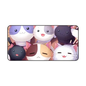 A band of 8 totally adorable kittens. Mouse Pad (Desk Mat)