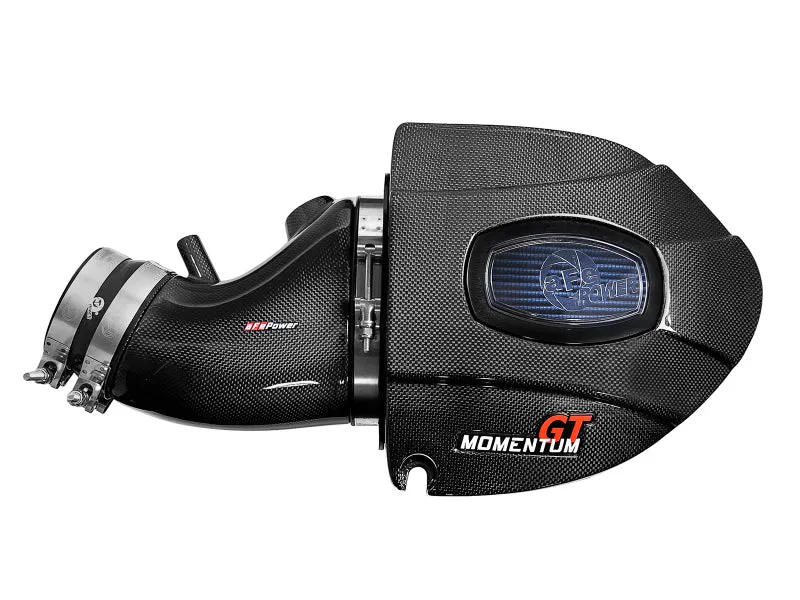 AFE Momentum GT Carbon Fiber Cold Air Intake System (w/Pro 5R Filter): 300 / Challenger / Charger 6.4L 392 2011 - 2024