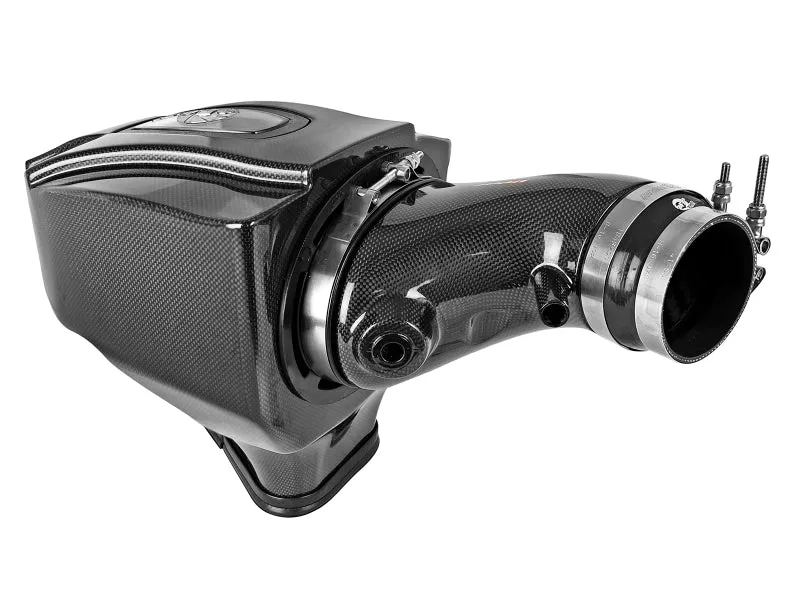 AFE Momentum GT Carbon Fiber Cold Air Intake System (w/Pro 5R Filter): 300 / Challenger / Charger 6.4L 392 2011 - 2024