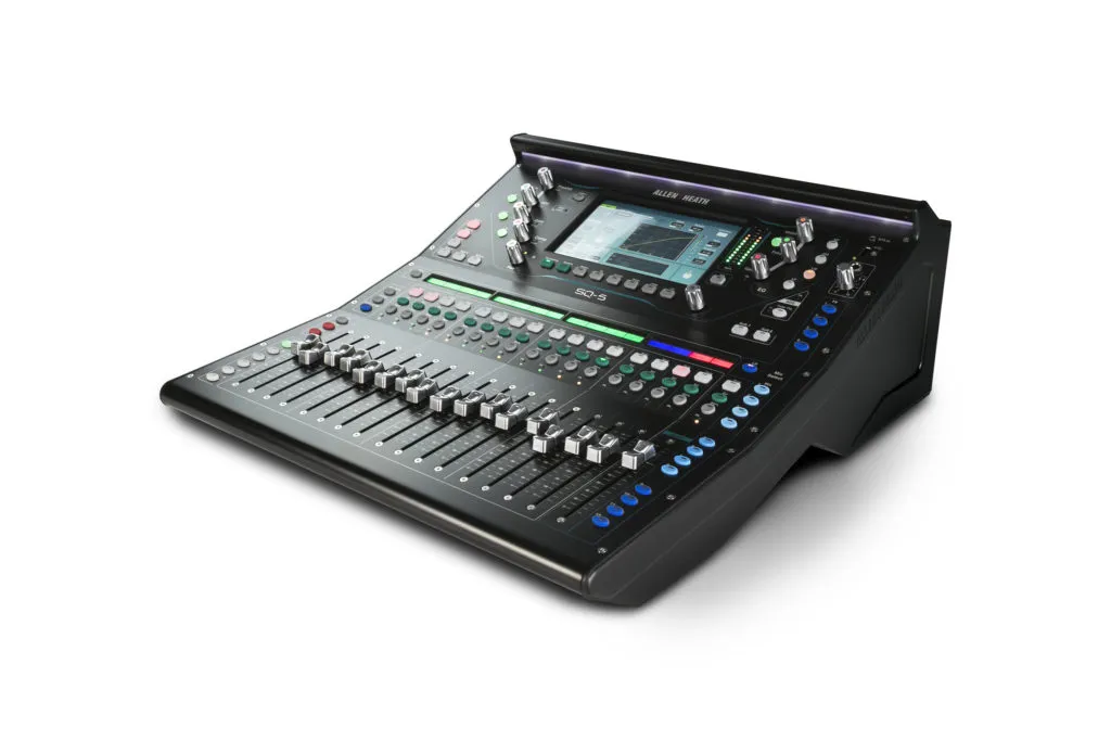 Allen & Heath SQ-5 48-Channel / 36-Bus Digital Mixer with 16 1 Motorized Faders