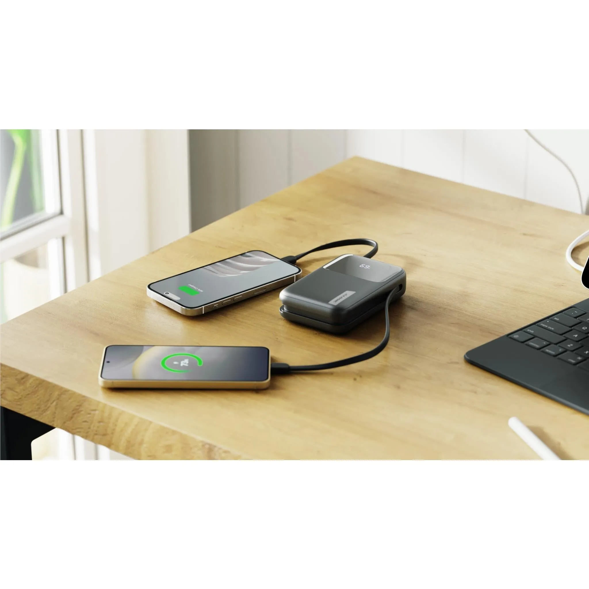 ALOGIC 20K 30W Tandem Powerbank with USB-C & Lighting (Black)