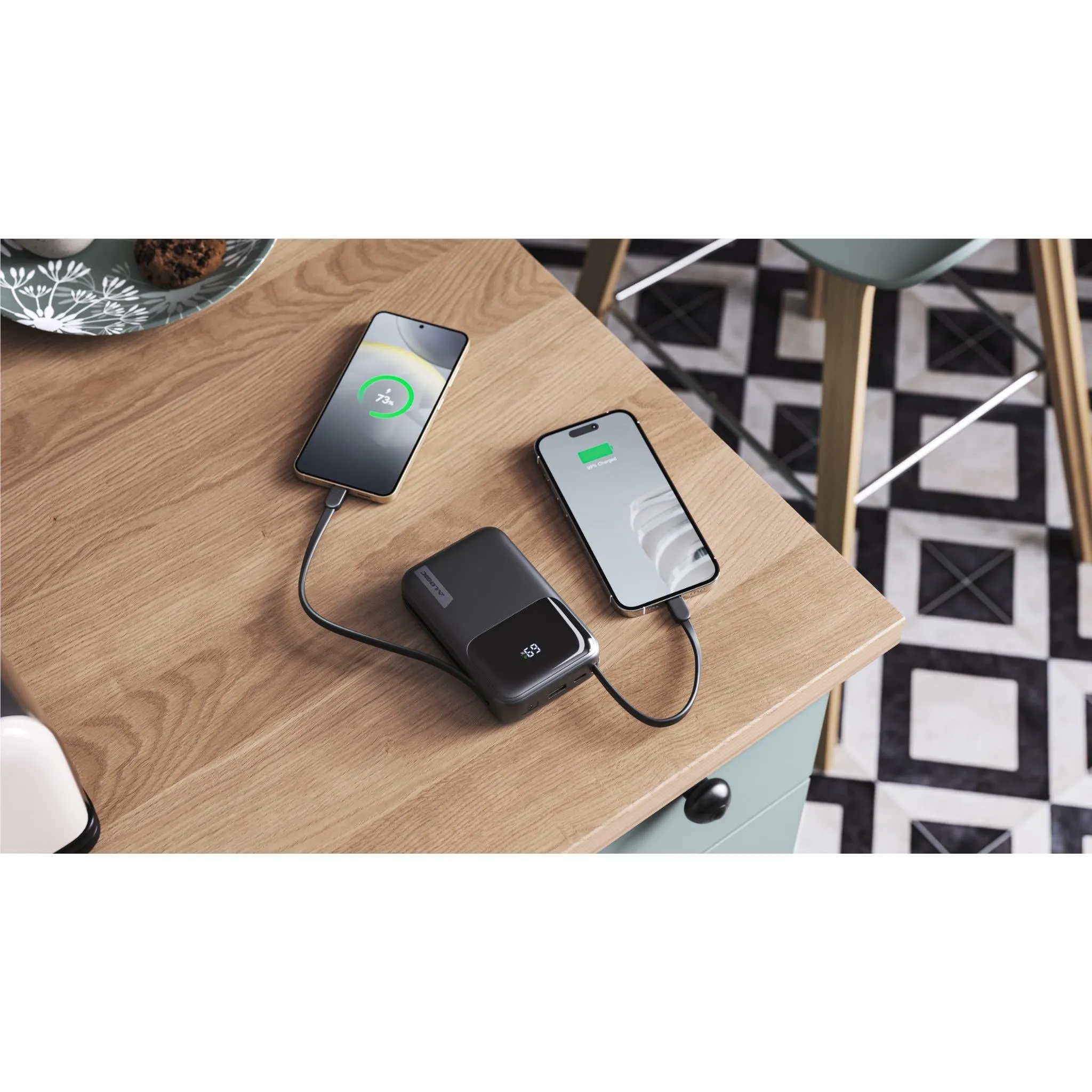 ALOGIC 20K 30W Tandem Powerbank with USB-C & Lighting (Black)