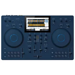 AlphaTheta Omnis Duo 2-deck Portable Battery-Powered All-in-One DJ System with Bluetooth