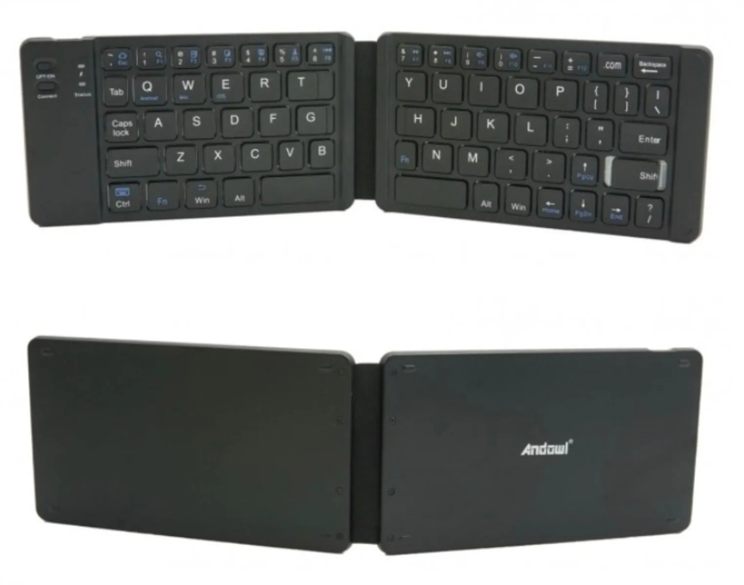 Andowl Q815 Folding Wireless Keyboard For Android And Windows Devices