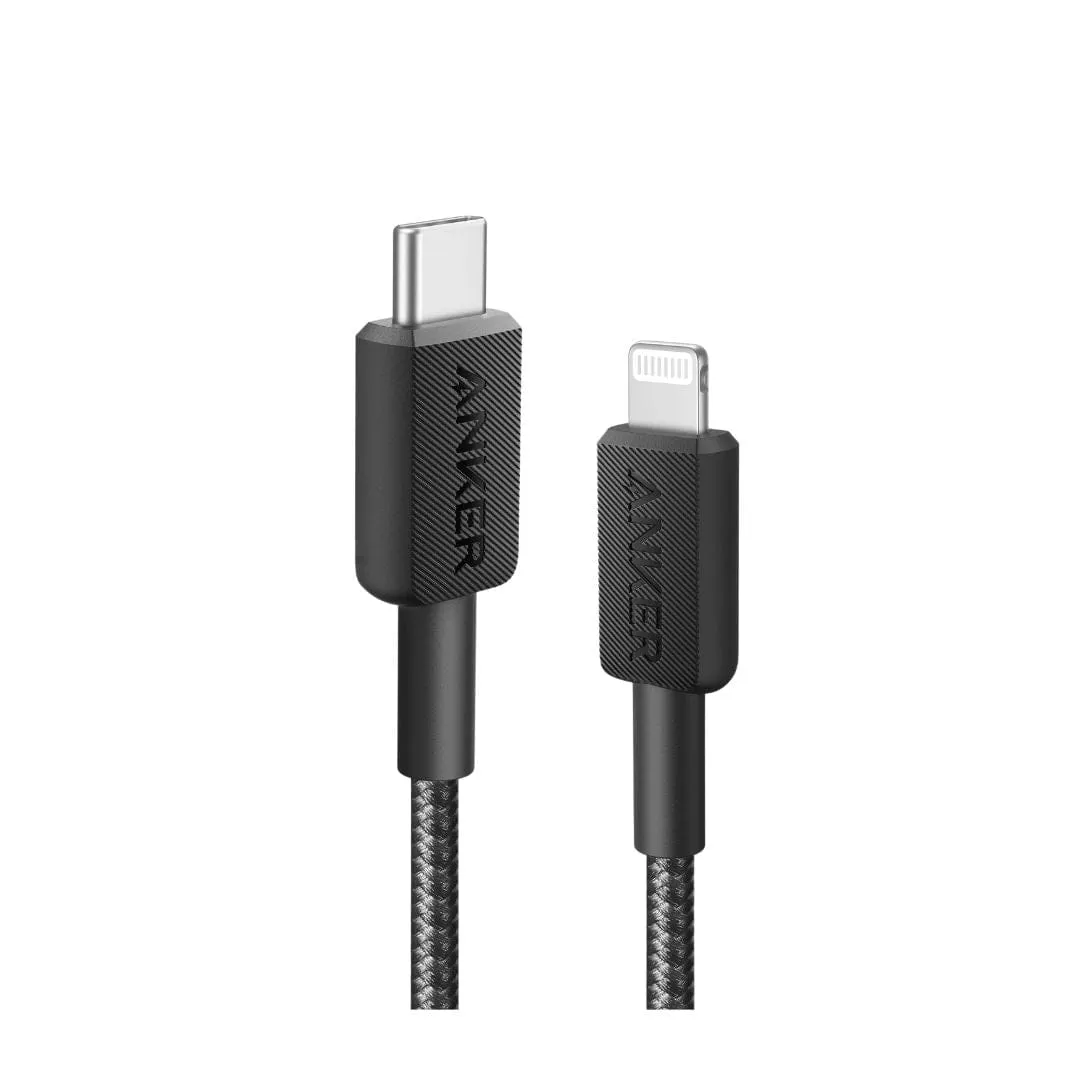 Anker 322 USB-C to Lightning Connector Charging Cable (6ft) - A81B6