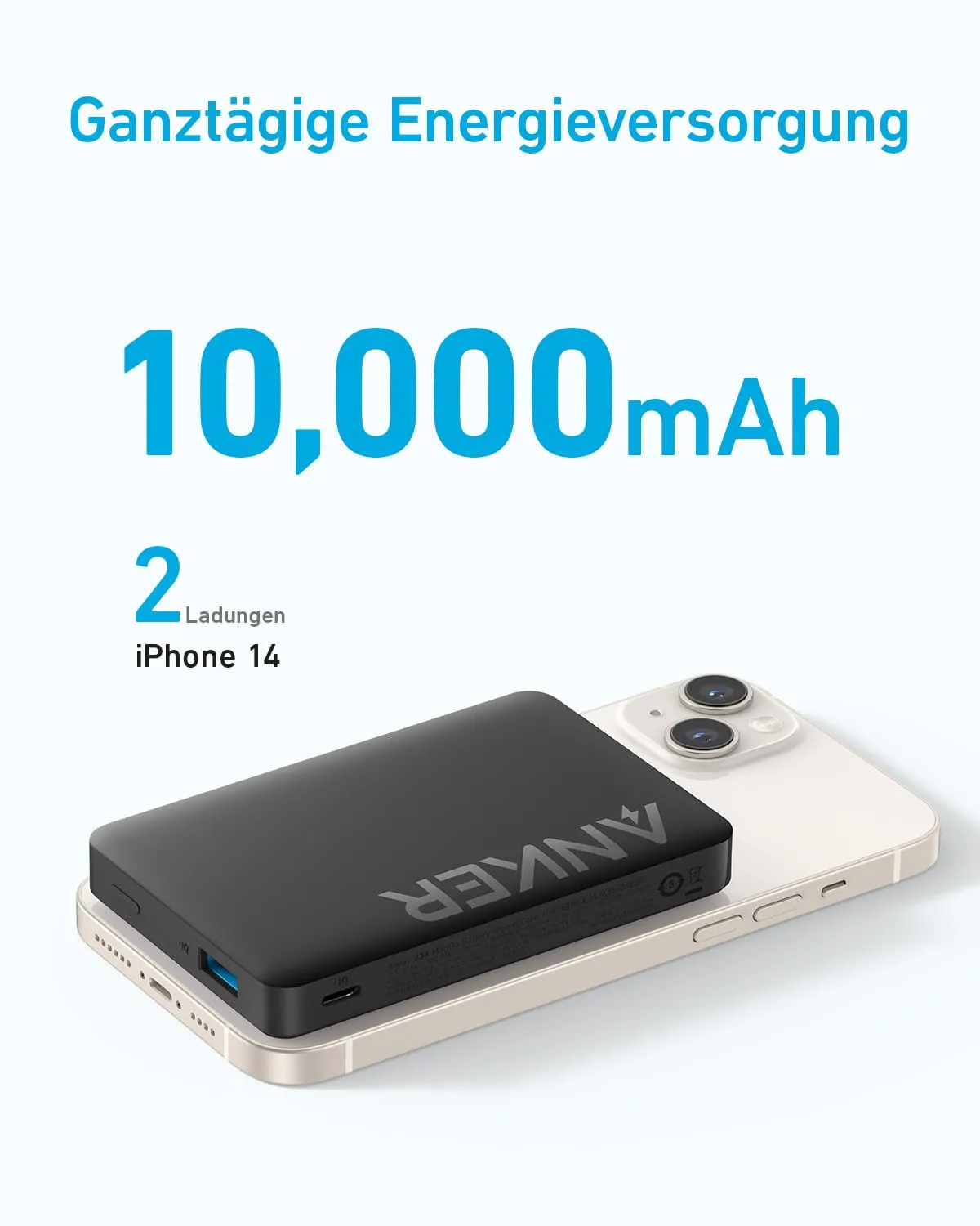 Anker <b>334</b> MagGo Battery (PowerCore 10K) | Customizable