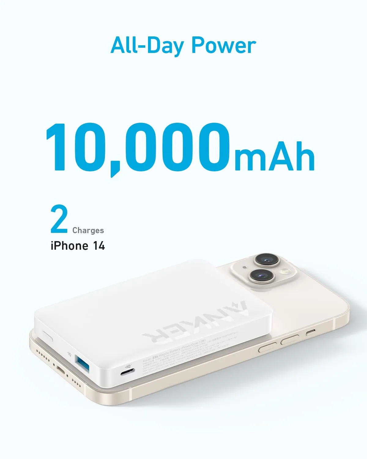 Anker <b>334</b> MagGo Battery (PowerCore 10K) | Customizable