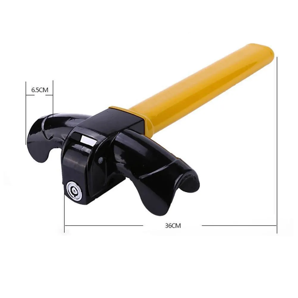 Anti-Thief T-Bar Steering Lock