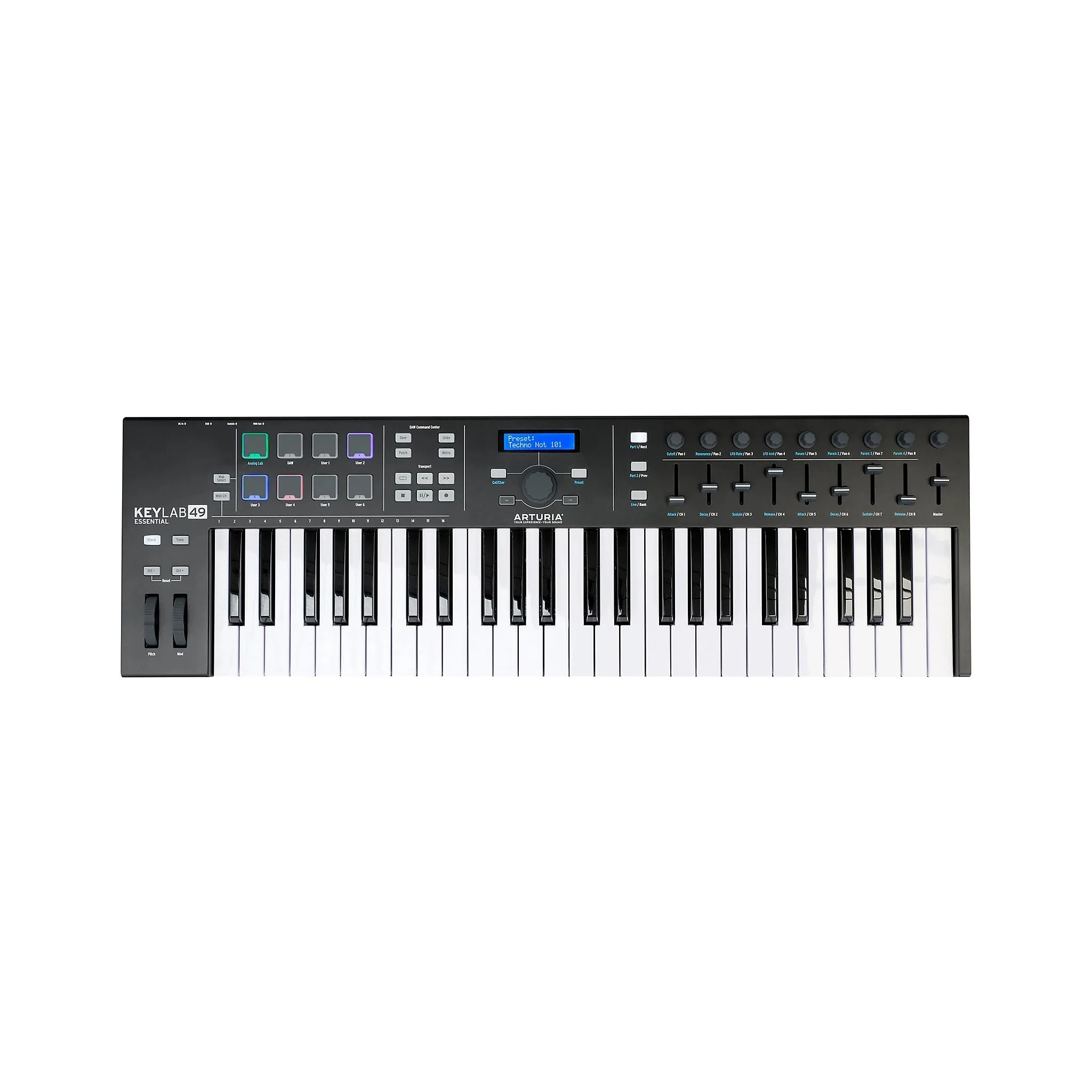 Arturia AR230522 Keylab49 Essential Black Edition Controller