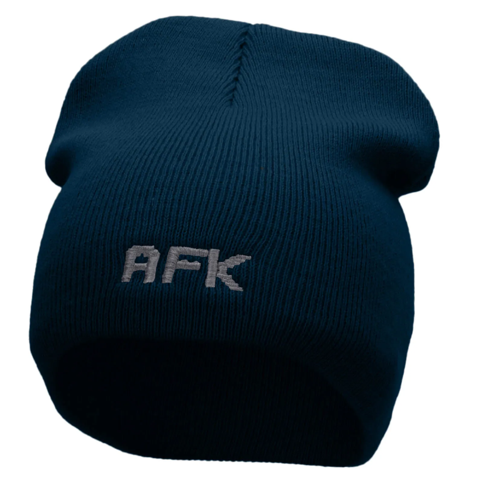 Away From Keyboard Embroidered 8 Inch Short Beanie