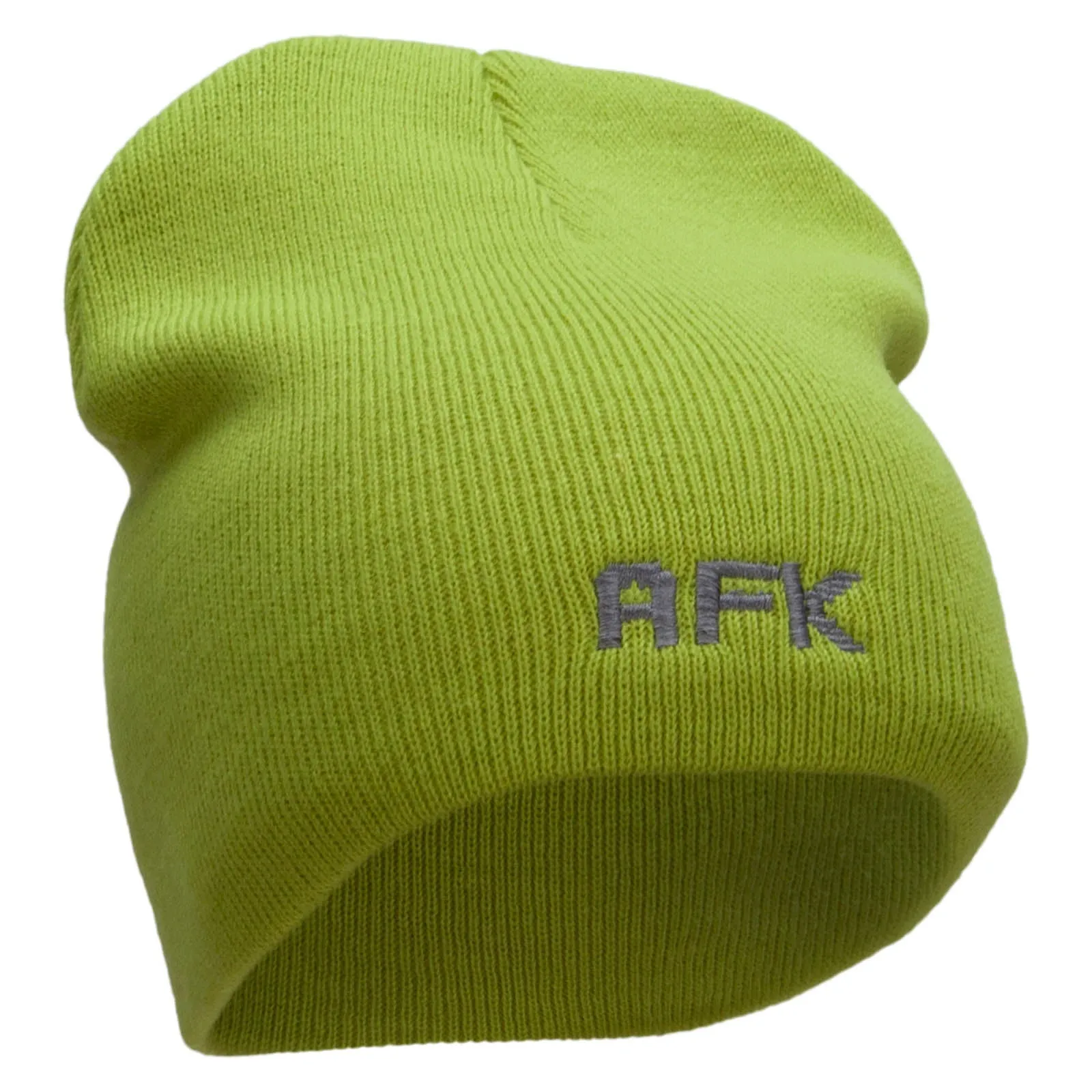 Away From Keyboard Embroidered 8 Inch Short Beanie