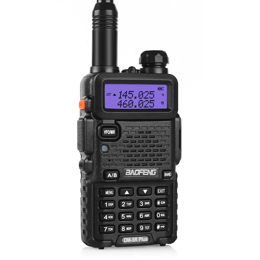 Baofeng DM-5R Plus Dual Band DMR Digital Two Way Radio [DISCONTINUED]