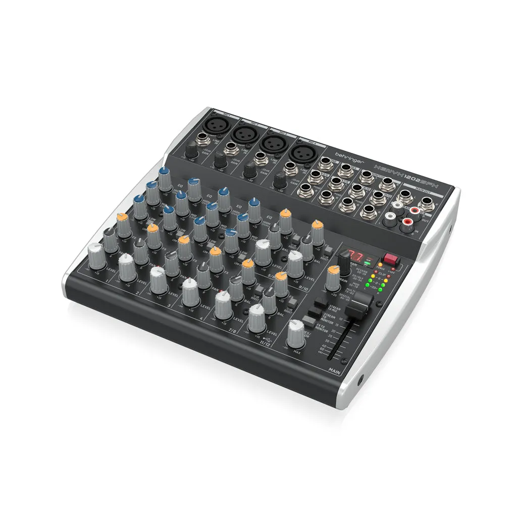 Behringer Xenyx 1202SFX 12ch Mixer W/USB & FX