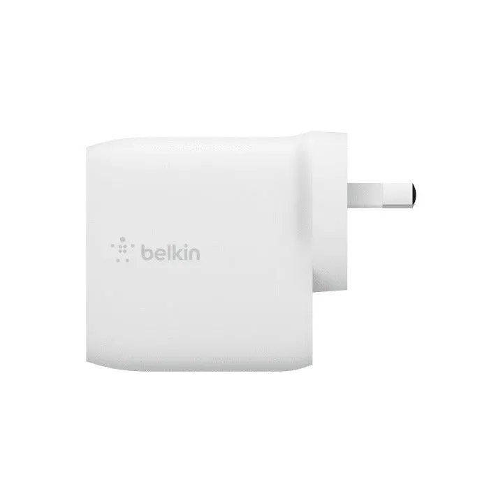 Belkin BoostcHARGE TM Dual USB-A Wall Charger 24W   Lightning to USB-A Cable