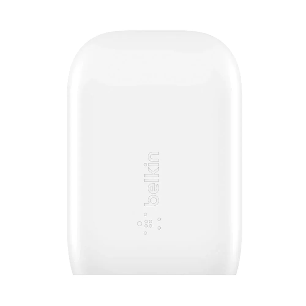 Belkin BOOSTCHARGE USB-C PD 3.0 PPS Wall Charger 30W with USB-C Cable to Lightning Connector White