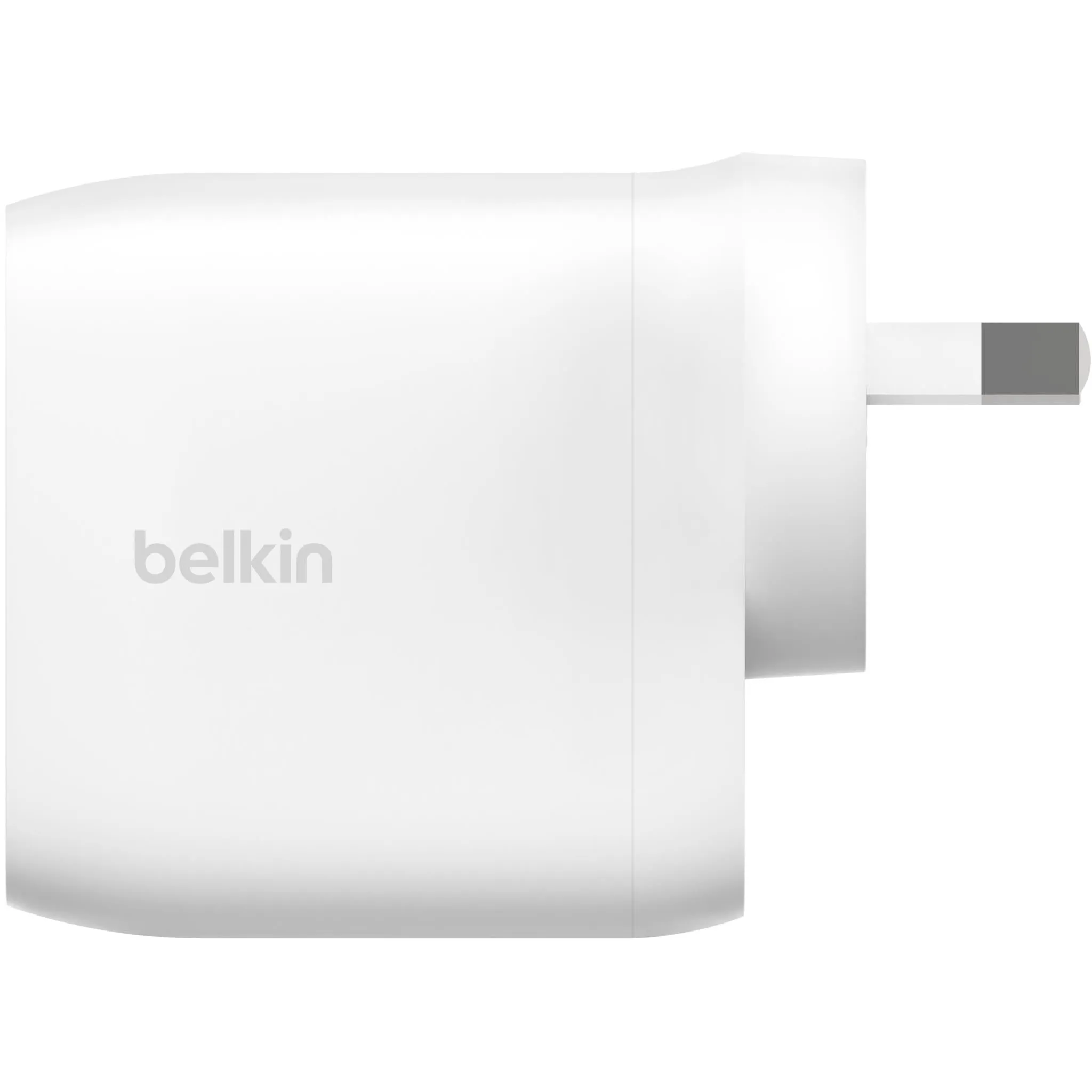 Belkin BoostUp Charge Dual USB-C Wall Charger with PPS 60W (White)