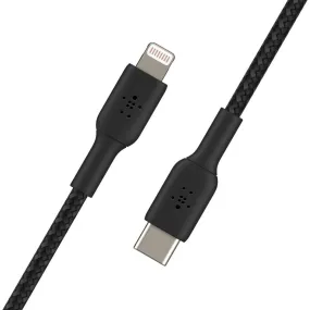 Belkin CAA004BT1MBK lightning cable 1 m Black