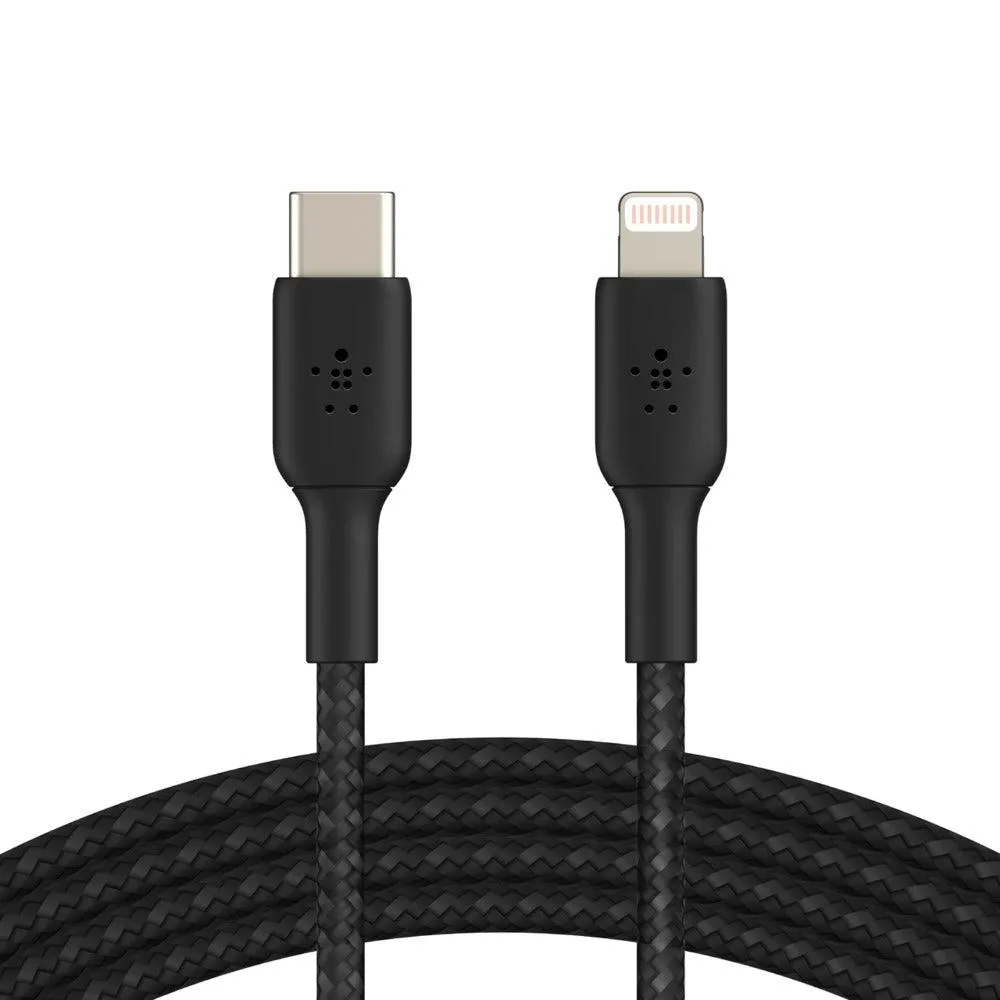 Belkin CAA004BT1MBK lightning cable 1 m Black