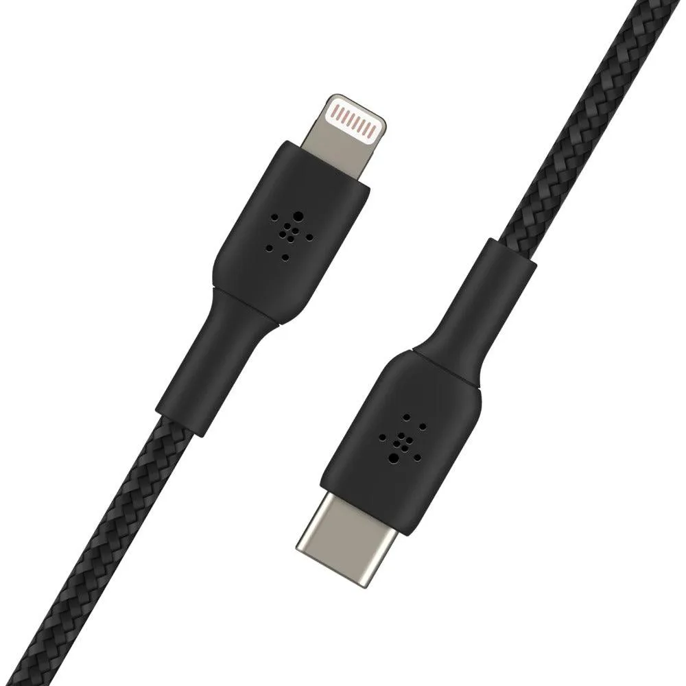 Belkin CAA004BT1MBK lightning cable 1 m Black