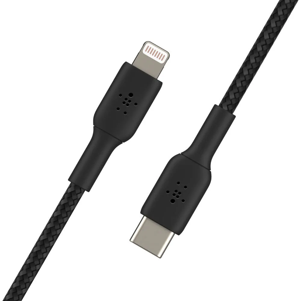 Belkin CAA004BT2MBK lightning cable 2 m Black