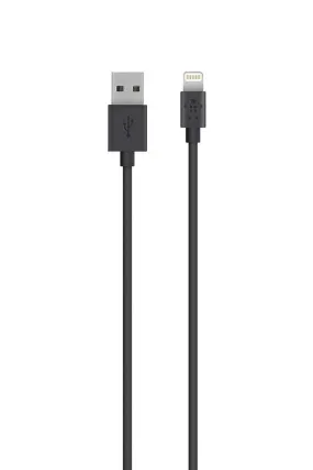 Belkin Lightning to USB ChargeSync Cable Black