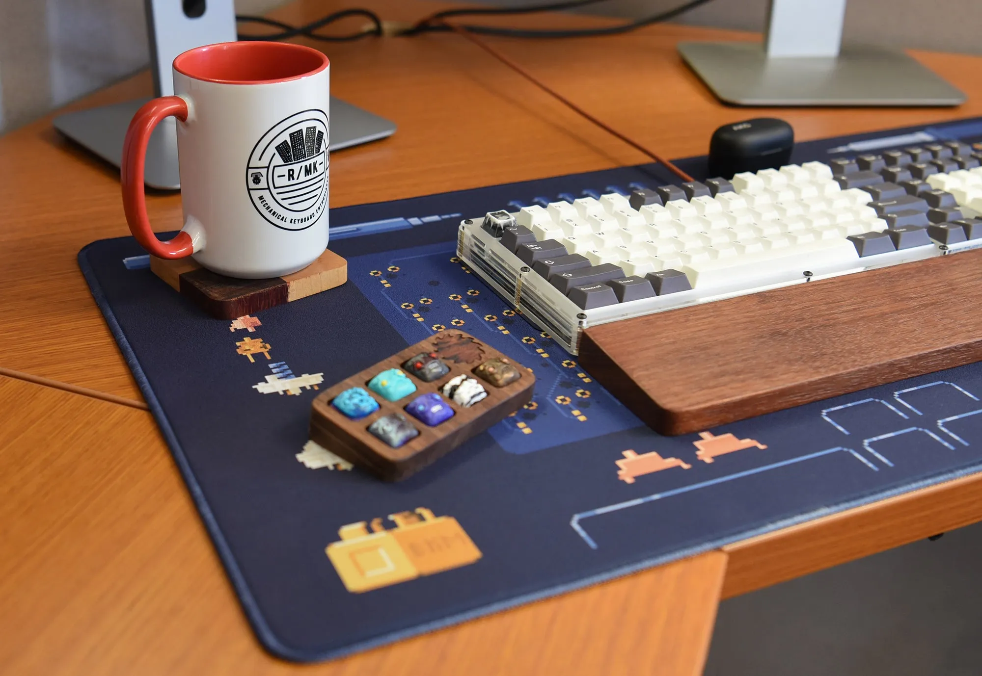 BKM 32-Bit Build Mechanical Keyboard Desk Mat