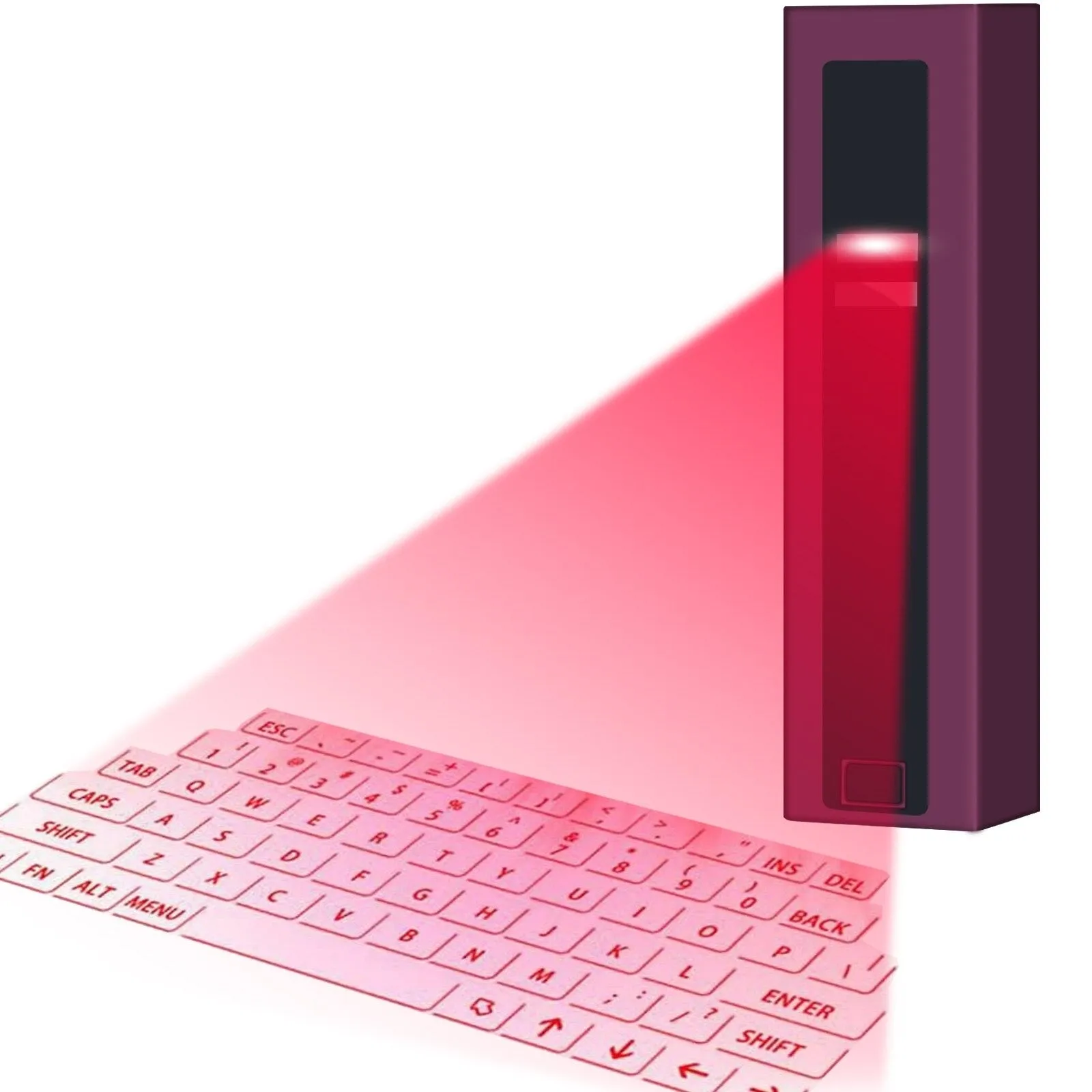 Bluetooth Projection Keyboard Wireless Holographic Keyboard Portable Virtual Laser Keyboard