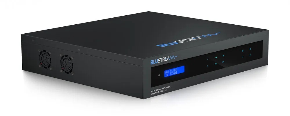 Blustream HMXL66ARC 6x6 4KHDMI/HDBT Matrix - 70m