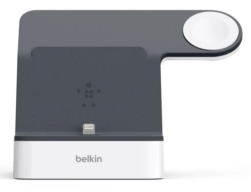 Buy Belkin PowerHouse Charge Dock for Apple Watch & iPhone - F8J200TTWHT Online