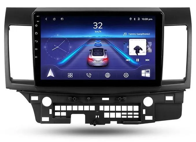 Car Dealz 10.2" Android 10.0 Mitsubishi Lancer 10 CY 2007-2012 In Dash Plus OEM Fascia