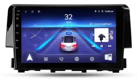 Car Dealz 9" Android 10.0 Honda Civic 10 2017-2018 In Dash Plus OEM Fascia