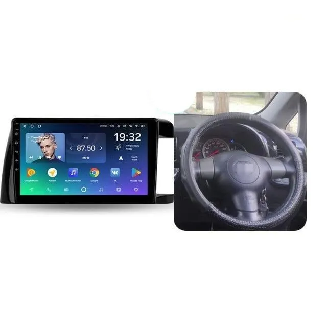 Car Dealz Premium Advanced 4G Data Model 10.2" Android 12.0 For Toyota Wish XE10 2003 - 2009 In Dash Plus OEM Fascia