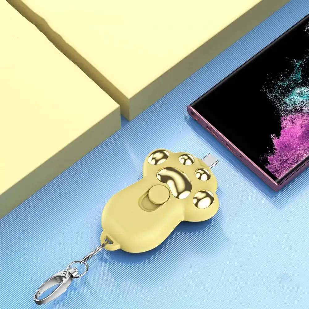 Cat Paw Power Bank Keychain