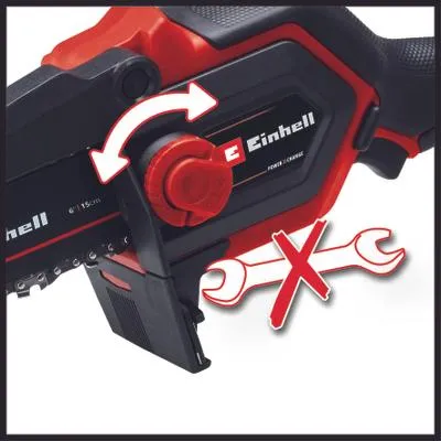 Chainsaw - Einhell 18V 6" Cordless Compact Pruning Chain Saw, 4600035