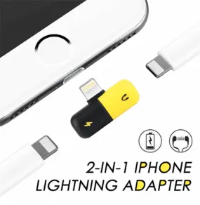 Charge And Listen 2 in 1 iPhone Adapter